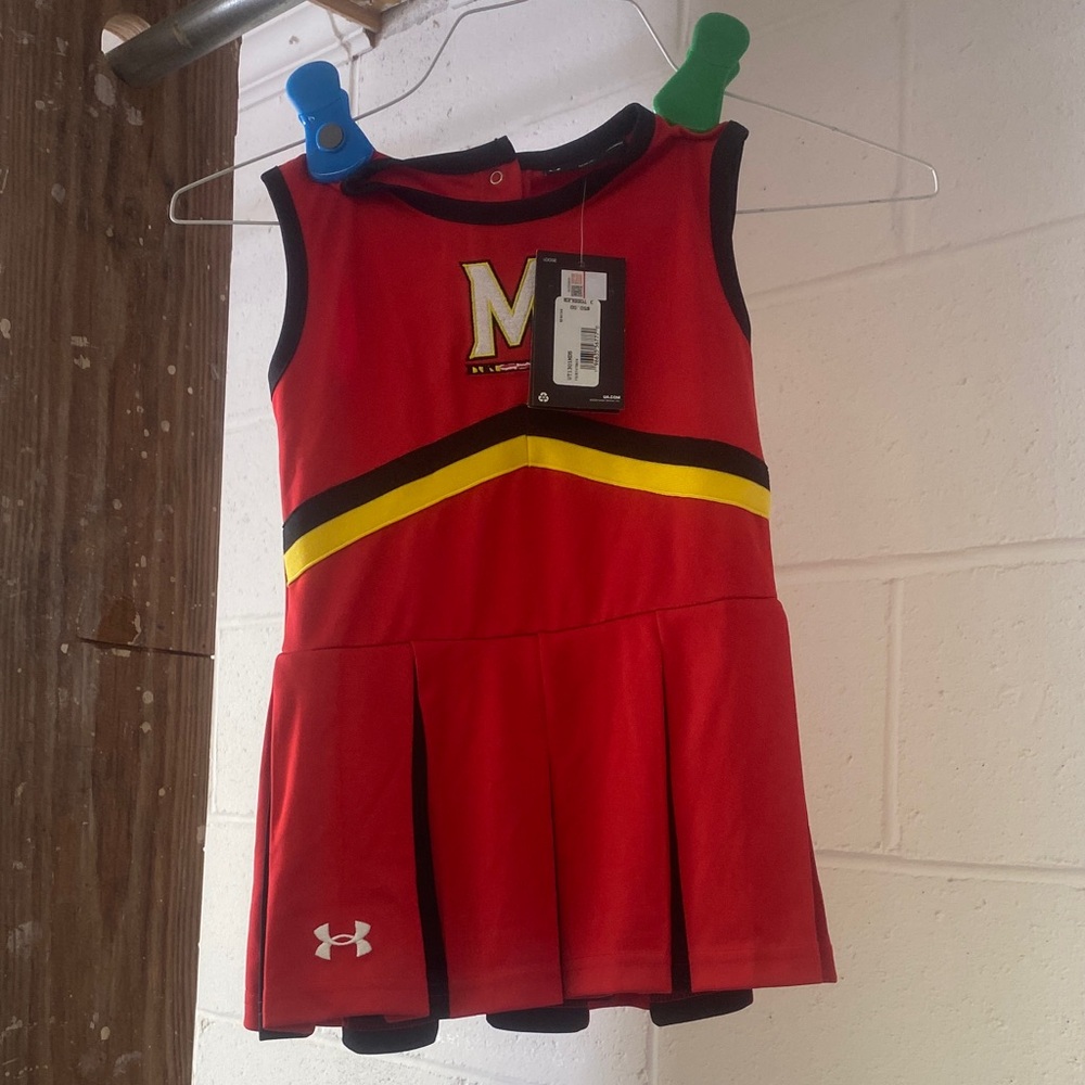 University of Maryland Under Armour Cheer Outfit 3T